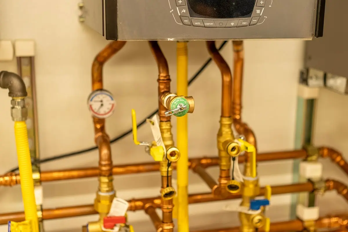 Licensed technician providing Water Heater Installation for a homeowner in Vinton